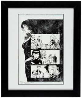 Matthew Clark and Art Thibert Outsiders #31 Story Page 4 Original Art (DC, 2006).