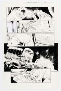 Daniel HDR (Horn de Rosa) and Rodney Buchemi Smallville Season 11 Special #5 Harbinger Story Page 31 Original Art (DC, 2014).