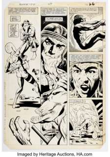 Gene Day Master of Kung Fu #117 Story Page 20 Original Art (Marvel, 1982). | Heritage
