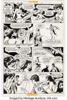 Irv Novick and Joe Giella Teen Titans #46 Story Page 4 Original Art (DC, 1977). | Heritage