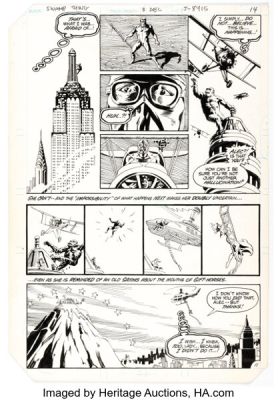 Steve Bissette and Tom Yeates The Saga of Swamp Thing #8 Story Page 11 Original Art (DC, 1982). | Heritage