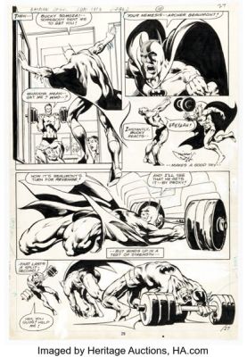 Michael Netzer (aka Nasser) and Joe Rubinstein DC Special Series #15 Batman Spectacular Story Page 27 Original Art (DC, 1978). | Heritage