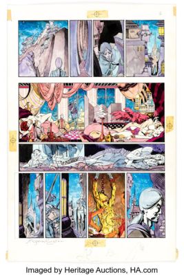 P. Craig Russell Epic Illustrated #4 Elric "The Dreaming City (Part II)" Story Page 4 Original Art (Marvel, 1980). | Heritage