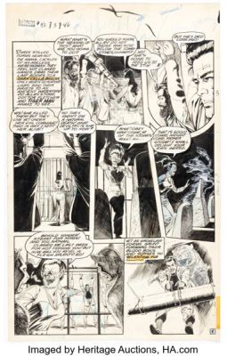 George Evans Rangers Comics #42 Tiger Man Story Page 8 Original Art (Fiction House, 1948). | Heritage