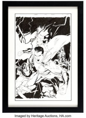 Dan Mora Shazam! #6 Cover Original Art (DC, 2024). | Heritage