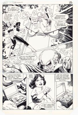 Andy Smith and John Beatty Green Lantern Annual #1 Story Page 22 Original Art (DC, 1992). | Heritage