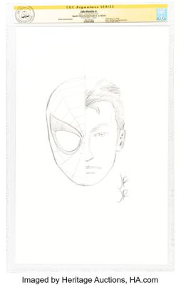 John Romita Jr. - Spider-Man Sketch Original Art - CGC Signature Series (2021). | Heritage
