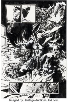 Jason Shawn Alexander Spawn #290 Story Page 15 Original Art (Image, 2018). | Heritage
