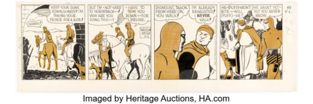 Wilson McCoy The Phantom Daily Comic Strip Original Art dated 5-2-55 (King Features Syndicate, 1955). | Heritage