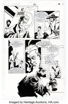 Phil Hester and Kim DeMulder Swamp Thing #171 Constantine Story Page 16 Original Art (DC, 1996). | Heritage