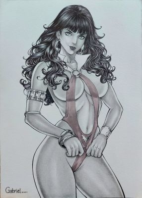 Vampirella 8,2” X 11,7” | Raremarq (Buy It Now)