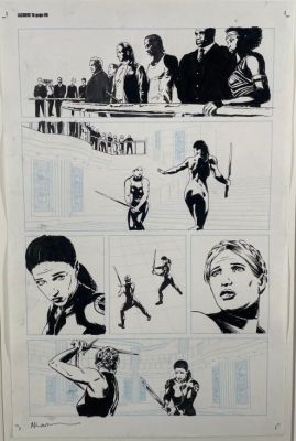 Lark Micheal (1966)... | Lot 22 - LARK Micheal (1966) -Illustration tirée de "Lazarus",... | misc / divers