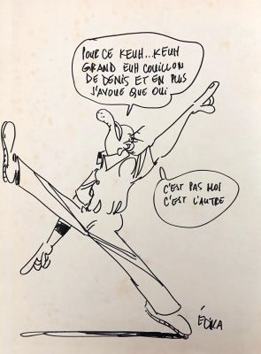 Edika Dédicace Dans... | EDIKA Dédicace dans l’album Absurdomanies en édition... | Vermot et Associés