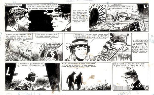 Hugo Pratt | HUGO PRATT: Sgt. Kirk published in the… | Galerie Laqua