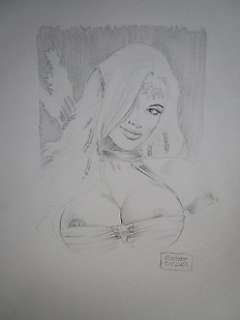 Giuseppe De Luca - Dessin original - Elfe Chasseresse | Catawiki