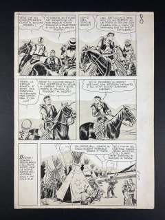 Pecos Bill #41 - Francesco Gamba - Tavola originale - Loose page - (1961) | Catawiki