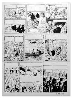 Martin, Jacques | ALIX. LES LÉGIONS PERDUES Encres de Chine pour la planche | Coutau Bégarie