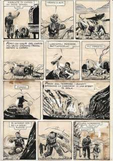 Hugo Pratt - tavola originale "Junglemen!" - Loose page - First edition - (1963) | Catawiki