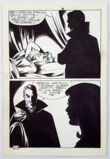Magnus, Satanik n. 50 - Tavola Originale "La Stirpe dei Vampiri" - Loose page - (1966) | Catawiki