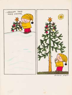 Bohdan Butenko (1931 - 2019) | Bohdan Butenko | "- Ubrałem taką małą choinkę" | Desa Unicum