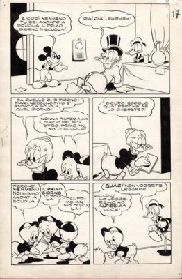 GB CARPI - Tavola originale Disney Paperino e i ricordi scolastici p. 17 | eBay Europe (Buy It Now)