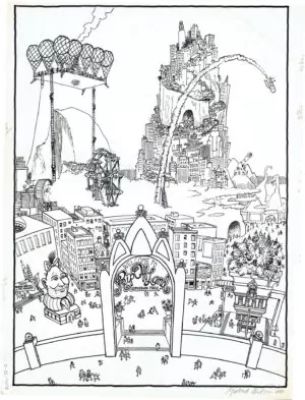 Gilbert Shelton | Rip Off Comics – Welcome to Rip-Off Land | La Galerie de la Bande Dessinée