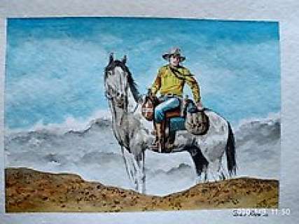 Tex - Fabrizio Russo - illustrazione originale inedita - Loose page