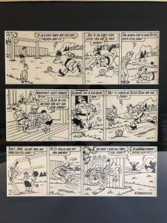 Willy Vandersteen - Originele pagina "Ons Volkske" met Suske en Wiske - (jaren ’50) | Catawiki