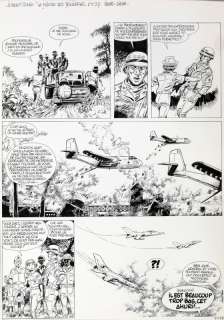 Paape - Johnny Congo, planches n°27 et 28 Ã  l‘encre de C…