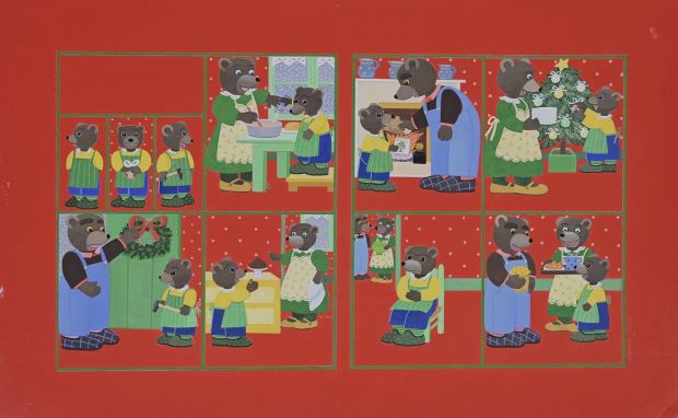 Danièle Bour (Née... | Danièle BOUR (Née en 1939) Petit Ours Brun n° 322.... | Coutau Bégarie