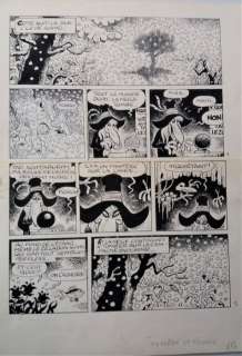 Macherot, Raymond - Originele Pagina (p.01) - Sybilline / Snoesje - Mystère et Frimas - Loose page | Catawiki