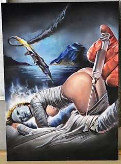 Terror #192 - Enzo Sciotti - Cover original art "Sentore di morte" - Loose page - (1985) | Catawiki