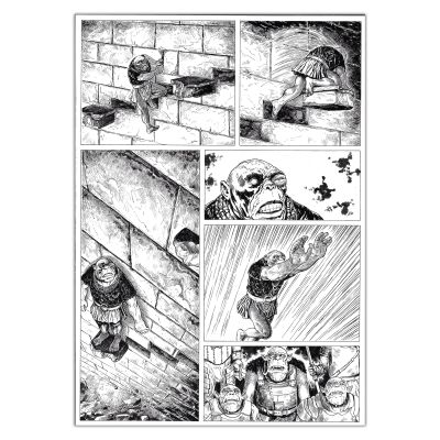 Amaury Bündgen | Deter - Planche originale 74 | Achetez de l’Art