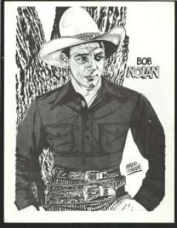 Bob Nolan Real West Movie Hall of Fame Series Print | DTA Collectibles