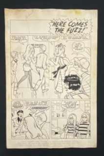 Mad About Millie #7 Page 1 Original Comic Art | DTA Collectibles