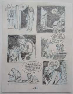 Will Eisner - Originele schets voor pagina 169 - To the heart of the storm - Loose page - First edition - (1991) | Catawiki