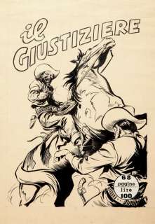 Galleppini Aurelio - "Il Giustiziere", 1950