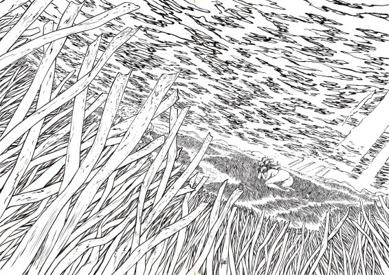 Guillem March | OFIUSA #1 Page 16-17 DPS | Kirby’s Comic Art