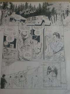 Gihef (Jean-François Baudot) - Planche originale - Haute Sécurité