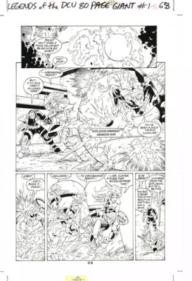 Todd Nauck, Art Thibert | Legends of the DC Universe #1 (80 Pg Giant Issue) | Art Thibert