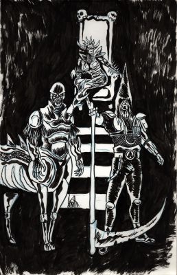 Alexis Ziritt | Space Riders: Vortex of Darkness #4 Page 24 | The Artist Bullpen