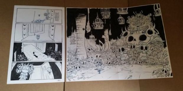 3x Skottie Young Original Interior Comic Pages I Hate Fairyland #4 2016 Signed | eBay Europe