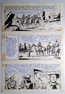 Tex - G. Letteri tavola originale "Arrestate Tex Willer" - Loose page - (1976) | Catawiki