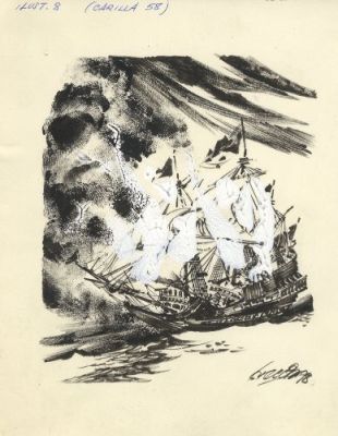 Alberto Breccia | Vito, dessin | Galerie 9ème Art