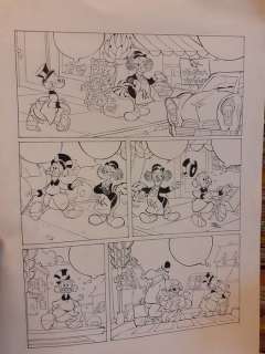 Walt Disney - tavola originale di Simone Paoloni - Loose page - (2015) | Catawiki