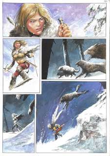 Apriyadi Kusbiantoro, original page Saul 1 “The Living Cloak” plate 12 | Comic Art Masters