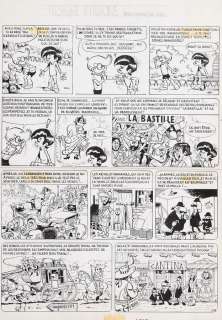 Devos | Génial Olivier, planche n°1 Ã  l’encre de Chine … | Banque Dessinée