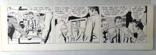 Alex Raymond - Rip Kirby: The Mangler - Loose page - First edition - (1952) | Catawiki