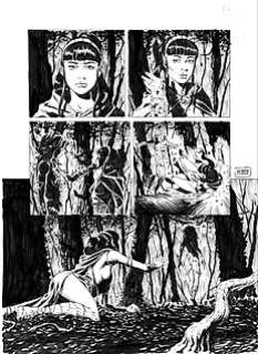 Giuseppe De Luca - Dragonero Il Ribelle n. 6 - Tavola Originale "La voce della foresta profonda" - Loose page - (2020) | Catawiki