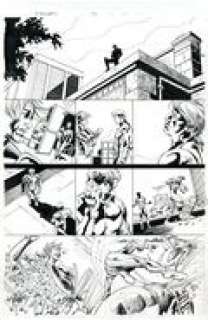 Original Art for Avengers (3rd Series) Issue 76, Page 11 by Stephen Sadowski and Andrew Currie